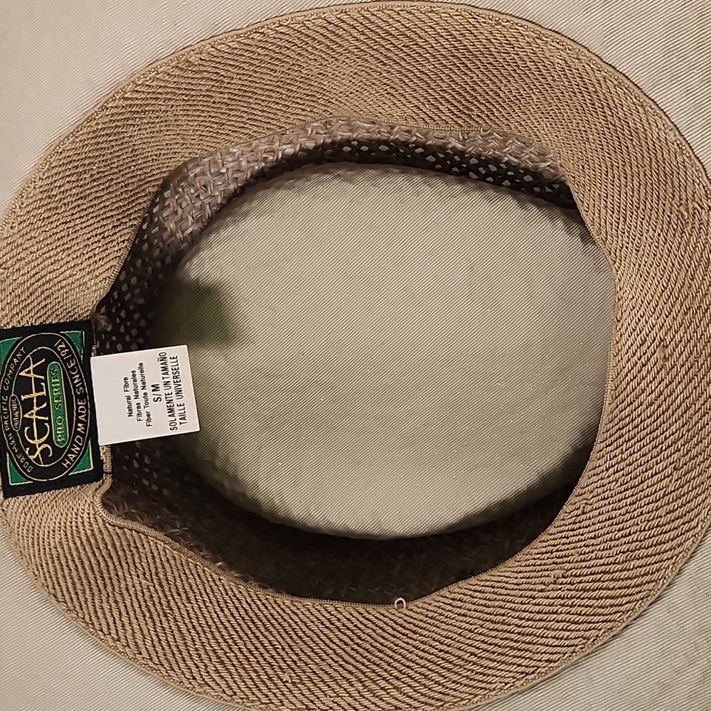 Scala Pro Series Authentic Panama Hat Size S/M Go… - image 8